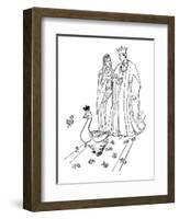 The Golden Goose-Leslie Brooke-Framed Premium Giclee Print