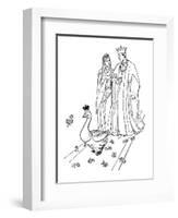 The Golden Goose-Leslie Brooke-Framed Premium Giclee Print