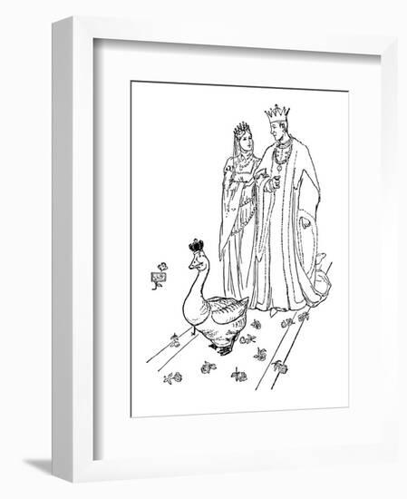 The Golden Goose-Leslie Brooke-Framed Premium Giclee Print