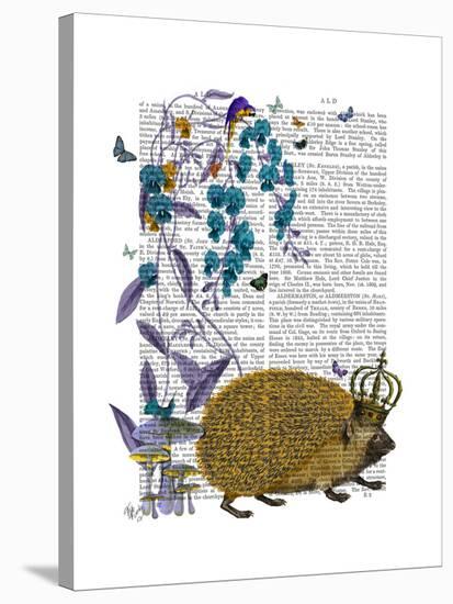 The Golden Hedgehog-Fab Funky-Stretched Canvas