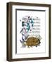 The Golden Hedgehog-Fab Funky-Framed Art Print