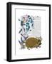 The Golden Hedgehog-Fab Funky-Framed Art Print