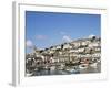 The Golden Hind and Other Boats in the Harbour, Brixham, Devon, England, United Kingdom-Raj Kamal-Framed Photographic Print