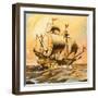 The Golden Hind-null-Framed Giclee Print