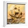 The Golden Hind-null-Framed Giclee Print