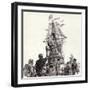 The Golden Hind-C.l. Doughty-Framed Giclee Print