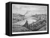 The Golden Horn Looking Eastwards from the Heights of Eyub-null-Framed Stretched Canvas