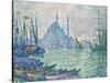 The Golden Horn, Minarets, 1907-Paul Signac-Stretched Canvas