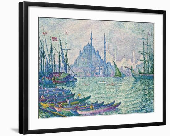 The Golden Horn, Minarets, 1907-Paul Signac-Framed Giclee Print