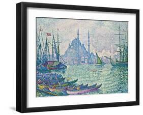 The Golden Horn, Minarets, 1907-Paul Signac-Framed Giclee Print