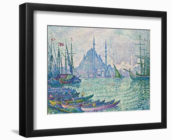 The Golden Horn, Minarets, 1907-Paul Signac-Framed Giclee Print