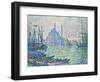 The Golden Horn, Minarets, 1907-Paul Signac-Framed Giclee Print