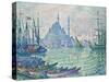 The Golden Horn, Minarets, 1907-Paul Signac-Stretched Canvas