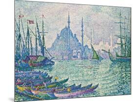 The Golden Horn, Minarets, 1907-Paul Signac-Mounted Giclee Print