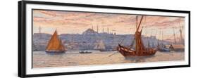 The Golden Horn, Second Half of the 19th C-Tristram James Ellis-Framed Giclee Print