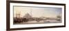 The Golden Horn with the Suleimaniye and the Faith Mosques, Constantinople-Antione Leon Morel-Fatio-Framed Giclee Print