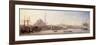 The Golden Horn with the Suleimaniye and the Faith Mosques, Constantinople-Antione Leon Morel-Fatio-Framed Giclee Print