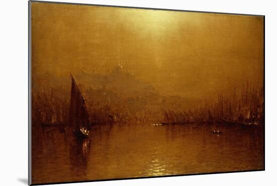 The Golden Horn-Sanford Robinson Gifford-Mounted Giclee Print