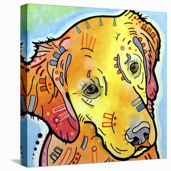 The Golden(ish) Retriever-Dean Russo-Stretched Canvas