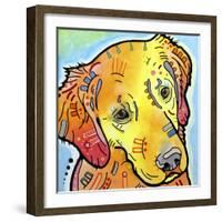 The Golden(ish) Retriever-Dean Russo-Framed Giclee Print