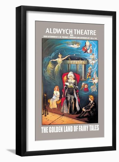 The Golden Land of Fairy Tales at the Aldwych Theatre-Val Prince-Framed Art Print