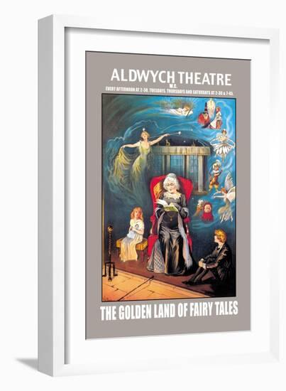 The Golden Land of Fairy Tales at the Aldwych Theatre-Val Prince-Framed Art Print
