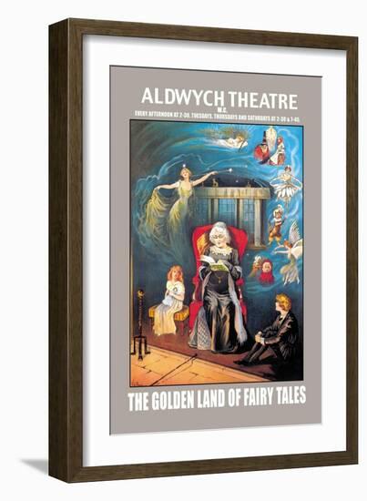 The Golden Land of Fairy Tales at the Aldwych Theatre-Val Prince-Framed Art Print