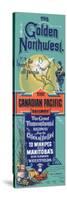 The Golden Northwest, Home for All People, The Canadian Pacific Railway-null-Stretched Canvas