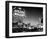 The Golden Nugget Gambling Hall Lighting Up Like a Candle-J. R. Eyerman-Framed Photographic Print