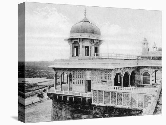 The Golden Pavilion Near Jumna, Agra, 20th Century-null-Stretched Canvas