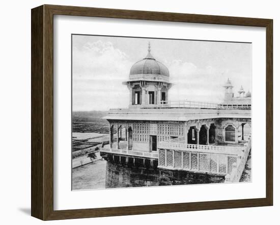 The Golden Pavilion Near Jumna, Agra, 20th Century-null-Framed Giclee Print