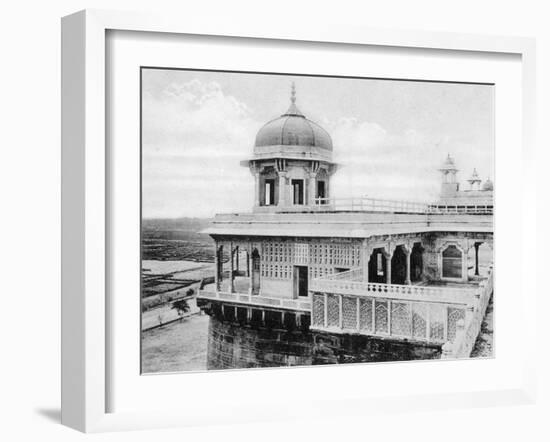 The Golden Pavilion Near Jumna, Agra, 20th Century-null-Framed Giclee Print