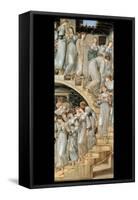 The Golden Stairs-Edward Burne-Jones-Framed Stretched Canvas