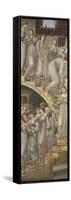 The Golden Stairs-Edward Burne-Jones-Framed Stretched Canvas