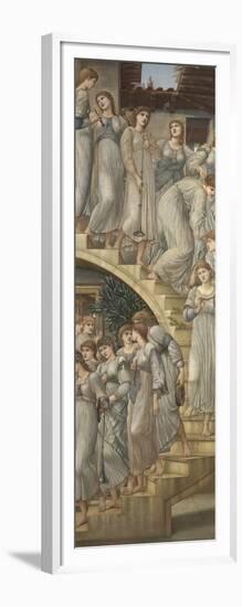 The Golden Stairs-Edward Burne-Jones-Framed Giclee Print