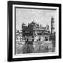 The Golden Temple and the Lake of Immortality at Amritsar, India, 1895-null-Framed Giclee Print