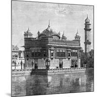 The Golden Temple and the Lake of Immortality at Amritsar, India, 1895-null-Mounted Giclee Print