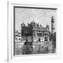 The Golden Temple and the Lake of Immortality at Amritsar, India, 1895-null-Framed Giclee Print