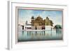 The Golden Temple at Amritsar, from 'The Kingdom of the Punjab, its Rulers and Chiefs, Volume I',…-null-Framed Giclee Print