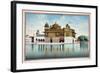 The Golden Temple at Amritsar, from 'The Kingdom of the Punjab, its Rulers and Chiefs, Volume I',…-null-Framed Giclee Print