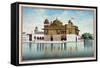 The Golden Temple at Amritsar, from 'The Kingdom of the Punjab, its Rulers and Chiefs, Volume I',…-null-Framed Stretched Canvas