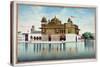The Golden Temple at Amritsar, from 'The Kingdom of the Punjab, its Rulers and Chiefs, Volume I',…-null-Stretched Canvas