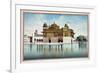 The Golden Temple at Amritsar, from 'The Kingdom of the Punjab, its Rulers and Chiefs, Volume I',…-null-Framed Giclee Print