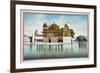 The Golden Temple at Amritsar, from 'The Kingdom of the Punjab, its Rulers and Chiefs, Volume I',…-null-Framed Giclee Print