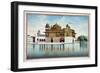 The Golden Temple at Amritsar, from 'The Kingdom of the Punjab, its Rulers and Chiefs, Volume I',…-null-Framed Premium Giclee Print