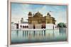 The Golden Temple at Amritsar, from 'The Kingdom of the Punjab, its Rulers and Chiefs, Volume I',…-null-Stretched Canvas