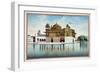 The Golden Temple at Amritsar, from 'The Kingdom of the Punjab, its Rulers and Chiefs, Volume I',…-null-Framed Giclee Print