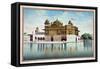 The Golden Temple at Amritsar, from 'The Kingdom of the Punjab, its Rulers and Chiefs, Volume I',…-null-Framed Stretched Canvas