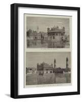 The Golden Temple of Umritsur-null-Framed Giclee Print