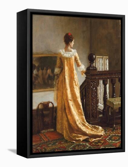 The Golden Train, 1891-Edmund Blair Leighton-Framed Stretched Canvas